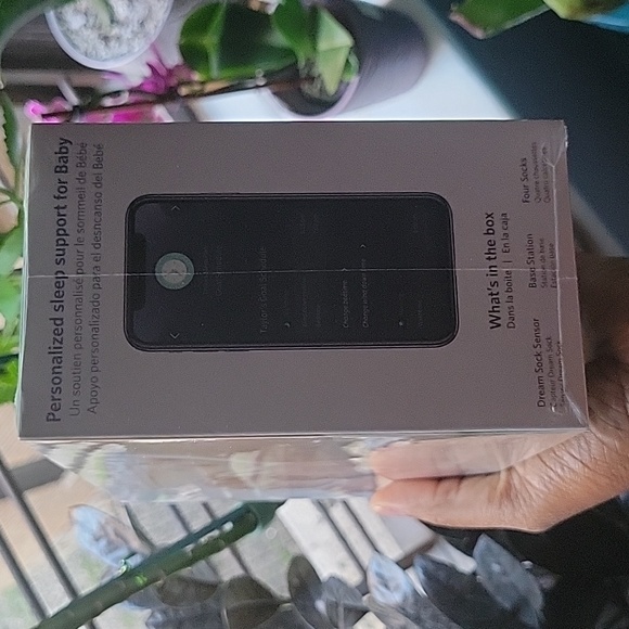 🆕️Owlet® Dream Sock Baby Monitor - Dusty Rose - Picture 4 of 8